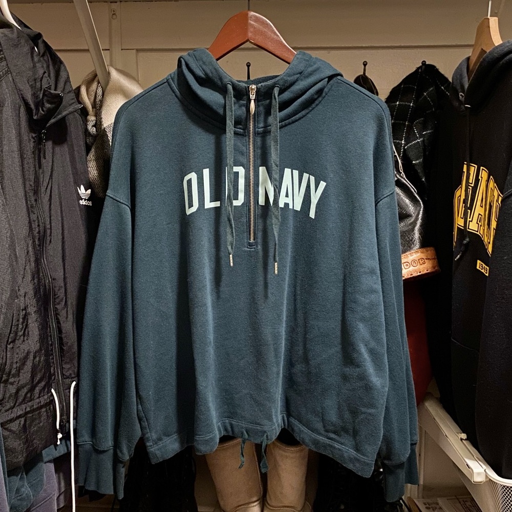 Old Navy collar zip hoodie